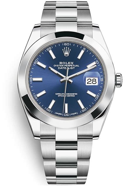 rolex datejust blu 4018|rolex datejust oyster steel.